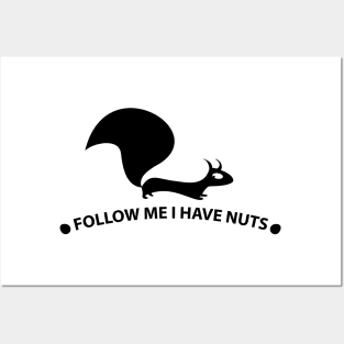 Squirrel Follower Posters and Art